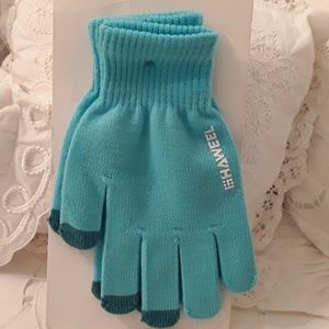 NEW LADIES TOUCHSCREEN HAWEEL GLOVES TURQUOISE